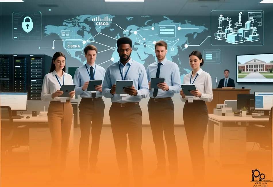 بازارکار_و_فرصتهای_شغلی_سیسکو_در_صنایع_مختلف 